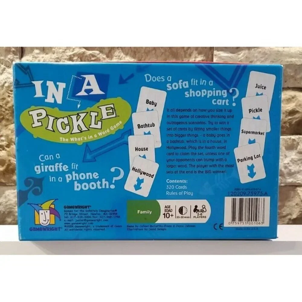 Gamewright by game pickle